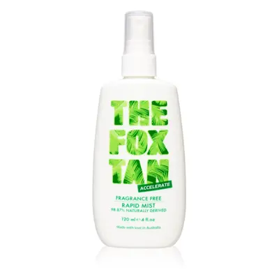 The Fox Tan Fragrance Free Mist spray corporal acelerador de bronzeamento acelerador de bronzeam