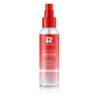 ByRokko Shine Brown Watermelon acelerador e prolongador de bronzeado em spray