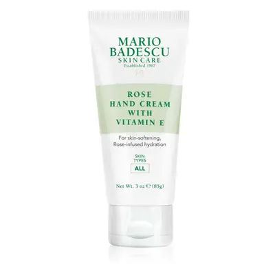 Mario Badescu Rose Hand Cream creme para as mãos com vitamina E