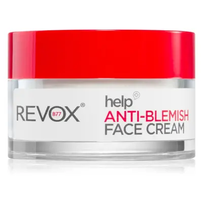 Revox B77 Help Anti-Blemish Face Cream creme hidratante contra imperfeições de pele