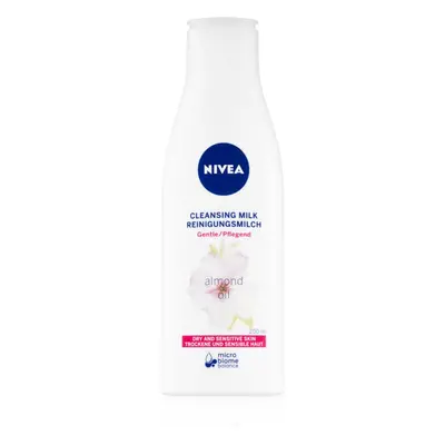 Nivea Almond Oil leite de limpeza com óleo de amêndoas