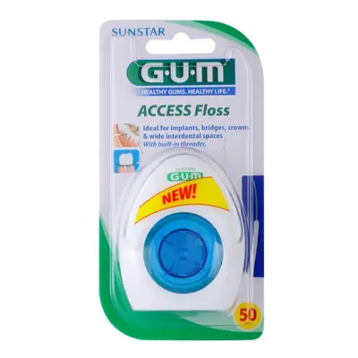 G.U.M Access Floss fio dental para aparelhos dentários e implantes