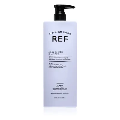 REF Cool Silver Shampoo champô prateado neutraliza tons amarelados