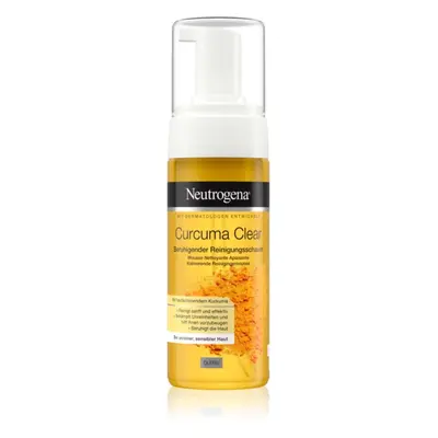 Neutrogena Curcuma Clear espuma de limpeza apaziguador