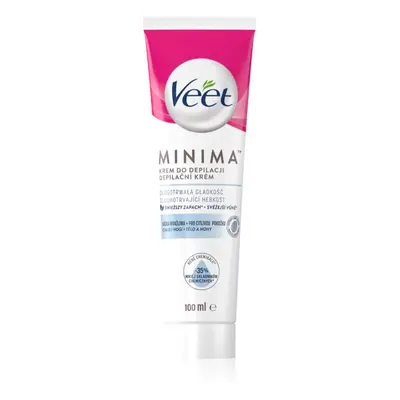 Veet Minima Sensitive Skin creme depilatório para pele sensível aloe vera e vitamina E