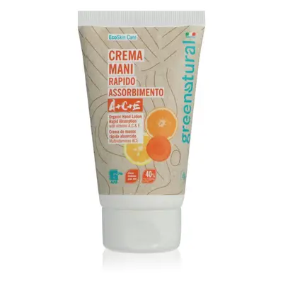 Greenatural Hand Cream creme energizante para mãos com vitamina C