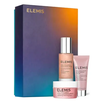 Elemis Pro-Collagen Skin Soothing Rose Trio coffret para hidratação de pele e com efeito lifting