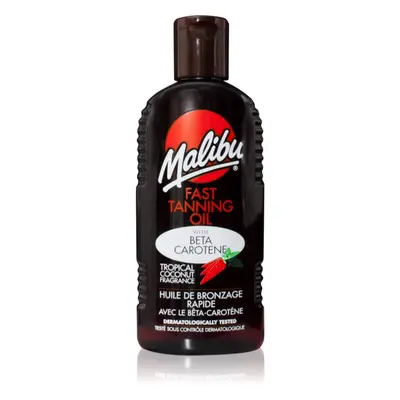 Malibu Fast Tanning Oil acelerador e prolongador de bronzeado