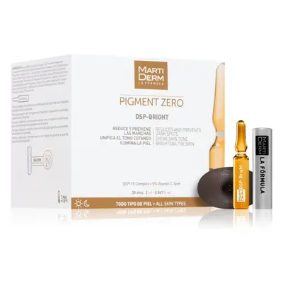 MartiDerm Pigment Zero DSP-BRIGHT ampolas para pele radiante com vitamina C