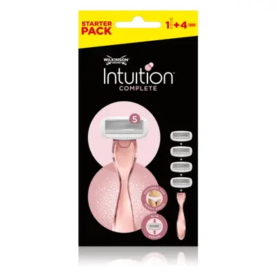 Wilkinson Sword Intuition Complete aparelho de barbear + cabeças de substituição