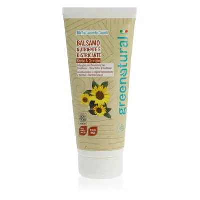 Greenatural Hair Conditioner Sunflower & Shea Butter condicionador nutritivo para cabelo com man