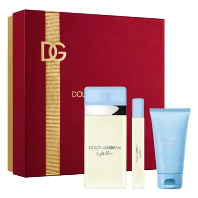 Dolce&Gabbana Light Blue EDT Trio Gift Set coffret para mulheres