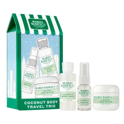 Mario Badescu Coconut Body Travel Trio coffret para corpo