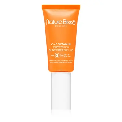 Natura Bissé C+C Vitamin Dry Touch Sunscreen Fluid fluido facial com fator UV SPF