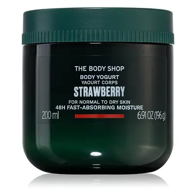 The Body Shop Strawberry Body Yogurt iogurte corporal com aroma de morangos