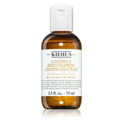 Kiehl's Calendula Deep Cleansing Foaming Face Wash gel facial para limpeza profunda