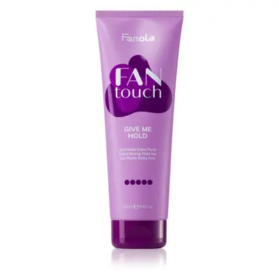 Fanola FAN touch gel extra forte para cabelo