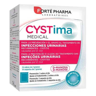 Forté Pharma - Cystima Médical Infecções Urinárias 14 Sachês