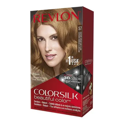 Revlon Mass Market - Colorsilk Tint 57 Marrom Dourado Muito Claro 1 U