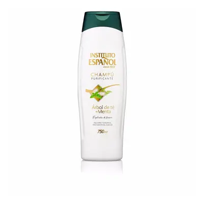 Instituto Espanhol - Shampoo Purificante Tea Tree + Menta 750 Ml