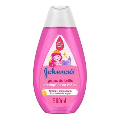 Johnson's - Shampoo Gotas de Brilho para Bebês 500 Ml