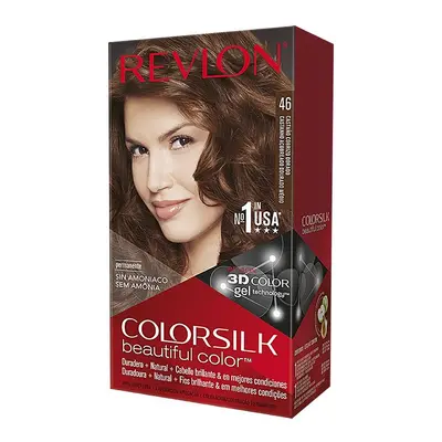 Revlon Mass Market - Colorsilk Tintura 46 Castanho Cobrizo Dourado 1 U