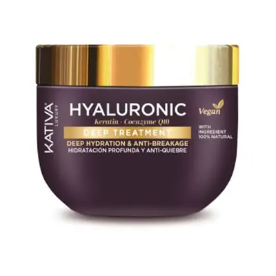 Tratamento profundo com queratina HYALURONIC e coenzima Q10 300 ml