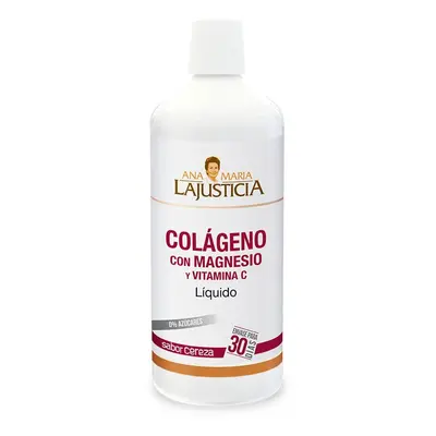 Ana María Lajusticia - Colágeno Con Magnesio Y Vitamina C Sabor Cereza 1 L