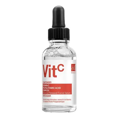 Soro facial VIT C vitamina C e ácido poliglutâmico e renovação avançada 30 ml