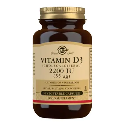 Solgar - Vitamina D3 2200 Ui 55 Mcg 50 Vcaps