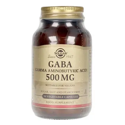 Solgar - Gaba 500 Mg. 50 Cápsulas Vegetales