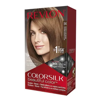 Revlon Mass Market - Colorsilk Tintura 54 Castanho Claro Dourado 1 U