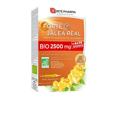 Forté Pharma - Forté Jalea Real Bio 2500 Mg Ampollas 20 X 15 Ml