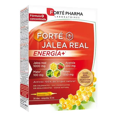 Forté Pharma - Forté Jalea Real Energía+ 20 Ampollas