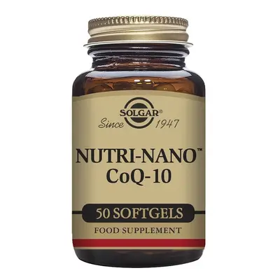 Solgar - Nutri-nano Coq-10 50 Cápsulas Blandas