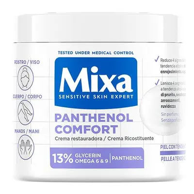 DTOS NATAL!! Mixa Panthenol Comfort 400 ml Creme Reparador para Pele com Tendência Atópica