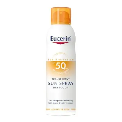 DTOS NATAL!! Eucerin Dry Touch Spf50 200 ml Spray solar corporal transparente