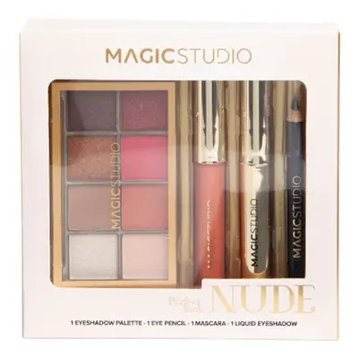 Dtos EXTRA!! Magic Studio Nude Perfect Look Set 1 und Conjunto de maquiagem