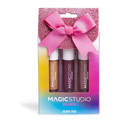 Melhor Dto! Colorful Gloss Trio Set 1 und Set Maquilhagem Lábios