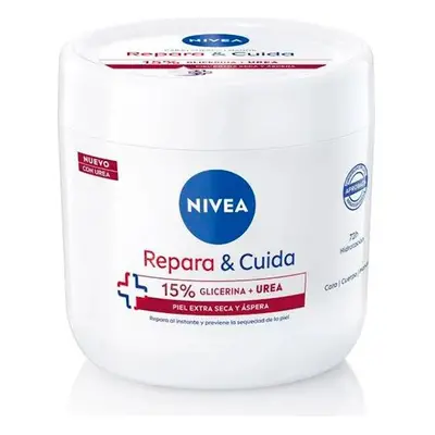 Melhor Dto! Repara & Cuida 15% Glicerina + Urea 400 ml Creme Corporal para Peles Extra-Secas e Á