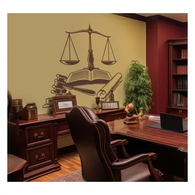 Autocolante profissionais legais Ícones de Justiça