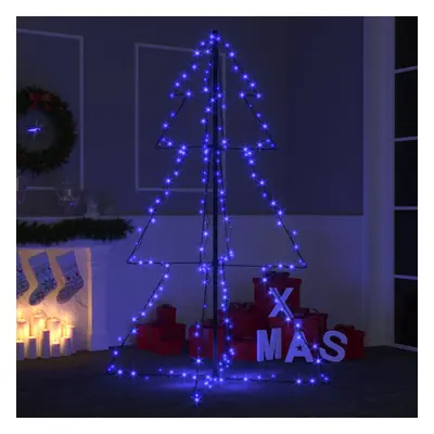 vidaXL Árvore de Natal em cone 200 LEDs 98x150 cm interior e exterior