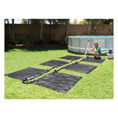 INTEX Tapete aquecimento solar PVC 1,2x1,2 m preto 28685