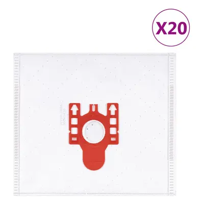 vidaXL Sacos para aspirador de pó Miele FJM 20 pcs