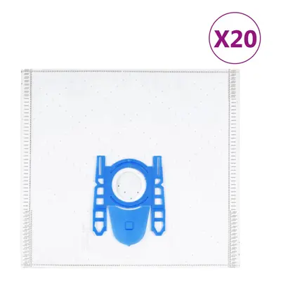 vidaXL Sacos para aspirador de pó Bosch/Siemens DEFGH 20 pcs