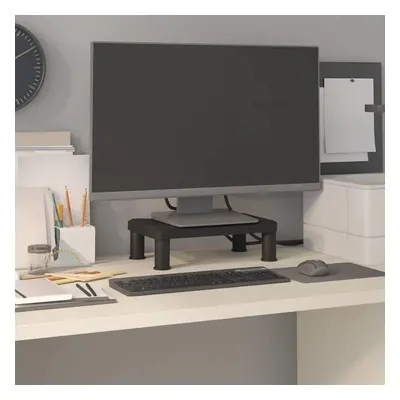 vidaXL Suporte para monitor 38x24x10,5 cm preto