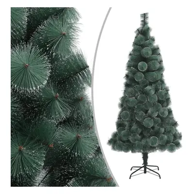 vidaXL Árvore de Natal artificial com suporte 180 cm PET verde