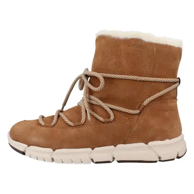 Botas de Mulher e Menina GEOX J FLEXYPER GIRL B AB MARRON CLARO