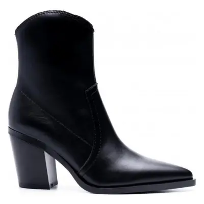 Botins de Mulher CORINA BOTIN COM SALTO CUADRADO PRETO