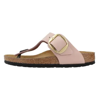 Sandálias de Mulher BIRKENSTOCK SANDALIAS MUJER MODELO GIZEH BIG BUCKLE NUBUCK L COLOR NUDE SFTP